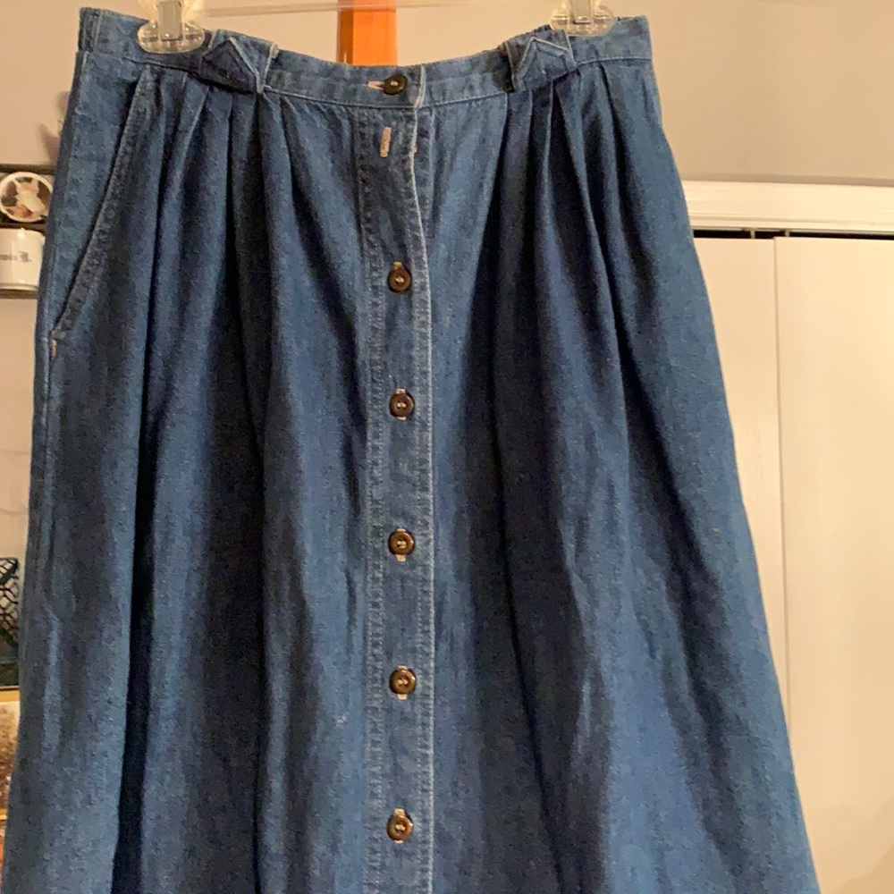 Jean skirt
